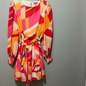 Flying Tomato Red and White Dress